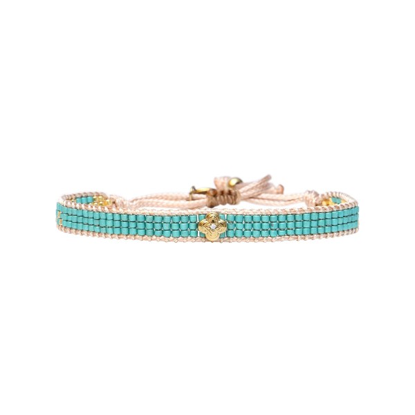 BELLE MAIS PAS QUE Bracelet Blue Maldives Lily.