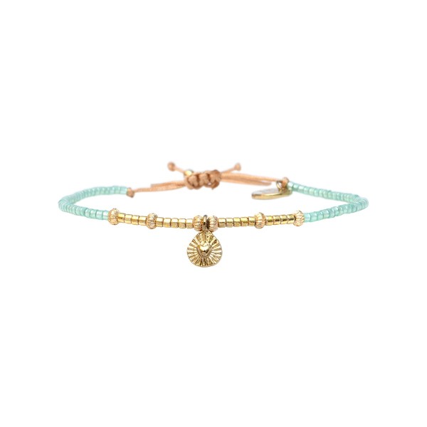 BELLE MAIS PAS QUE Bracelet Blue Maldives Sandy.