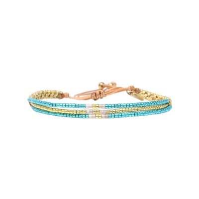 BELLE MAIS PAS QUE Bracelet Blue Maldives Romy.