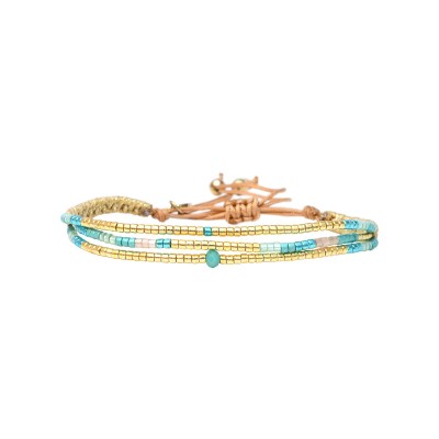BELLE MAIS PAS QUE Bracelet Blue Maldives Chloé.