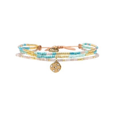 BELLE MAIS PAS QUE Bracelet Blue Maldives Léa.