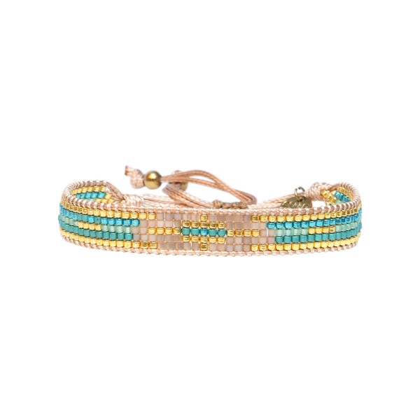 BELLE MAIS PAS QUE Bracelet Blue Maldives Joy.