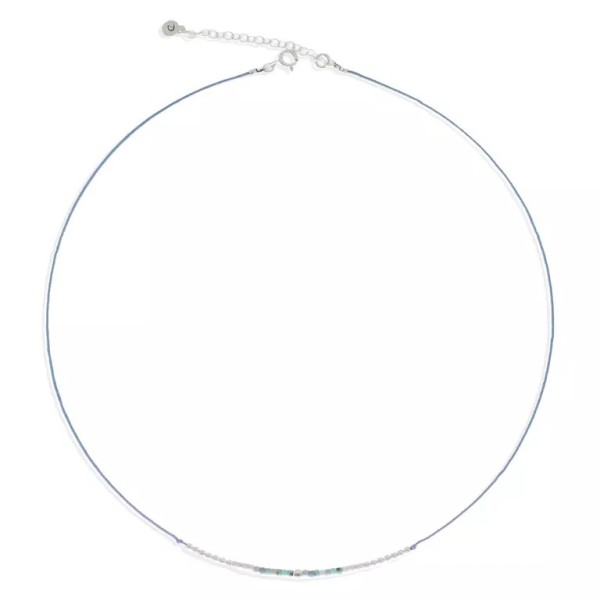 Doriane Bijoux Collier Le Pétillant Bleu Turquoise.