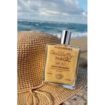 MADAMIRMA Huile pailletée 100ml.