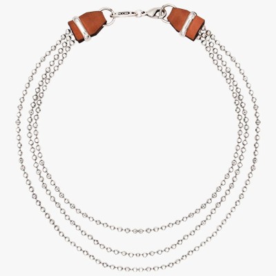 CXC Collier Menthe Chaine Ségovie.