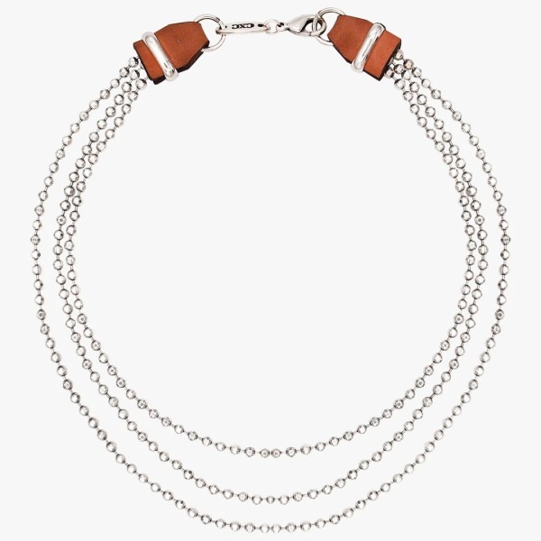 CXC Collier Menthe Chaine Ségovie.