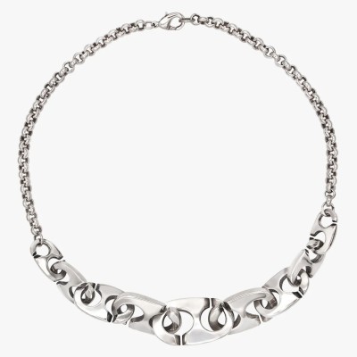 CXC Collier Chaine mousqueton Menthe.