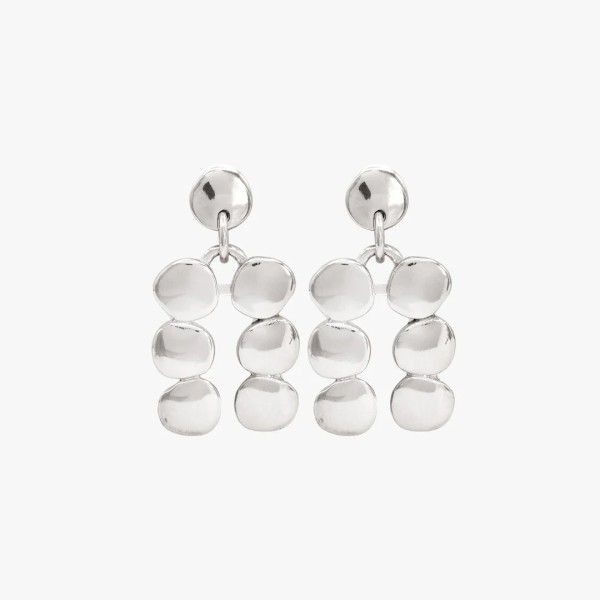 CXC Boucles d’oreilles Menthe plaquées Argent.