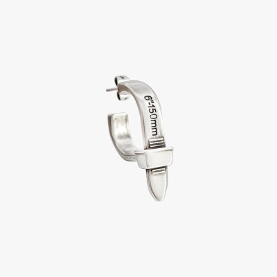 CXC Boucle d’oreille Menthe plaquée Argent.
