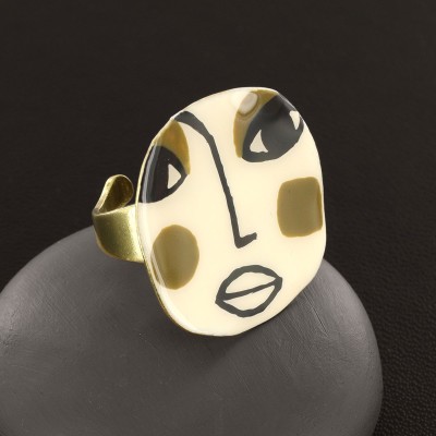 TARATATA bijoux Bague ajustable Girls.