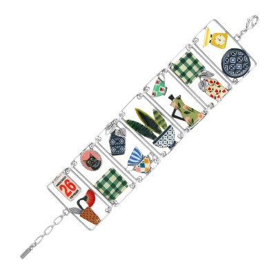 TARATATA bijoux Bracelet Fantaisie Chicorée.