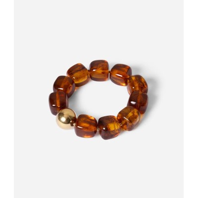 ZAG Bijoux Bracelet extensible Œdipe Ambre.