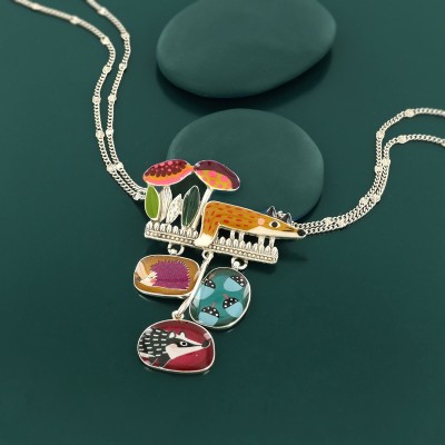 TARATATA bijoux Collier Fantaisie Fox.