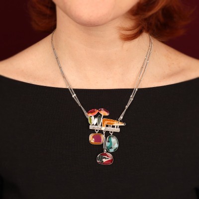 TARATATA bijoux Collier Fantaisie Fox.