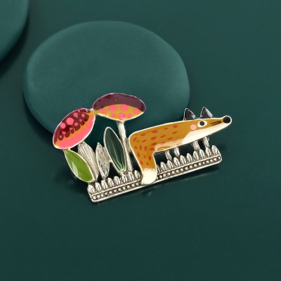 TARATATA bijoux Broche Fantaisie Fox.