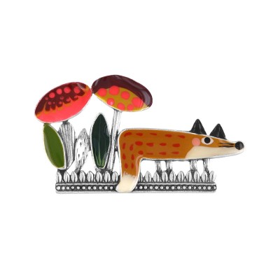 TARATATA bijoux Broche Fantaisie Fox.