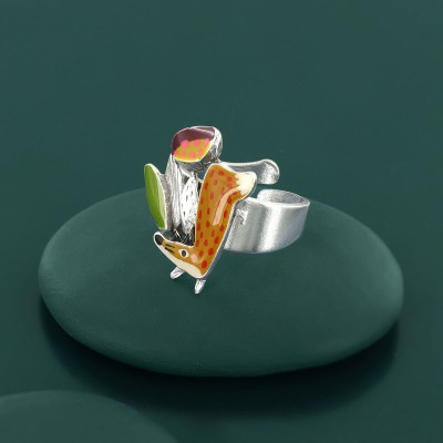 TARATATA bijoux Bague ajustable Fox.
