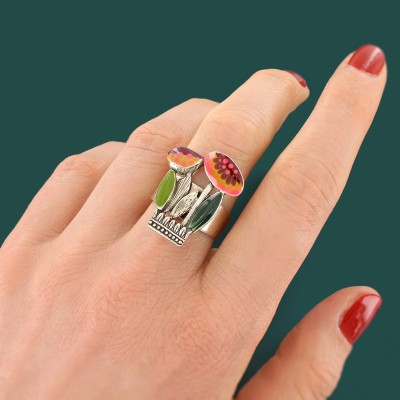 TARATATA bijoux Bague ajustable Fox.