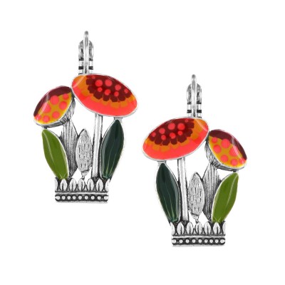 TARATATA bijoux Boucles d’oreilles Dormeuses Fox.