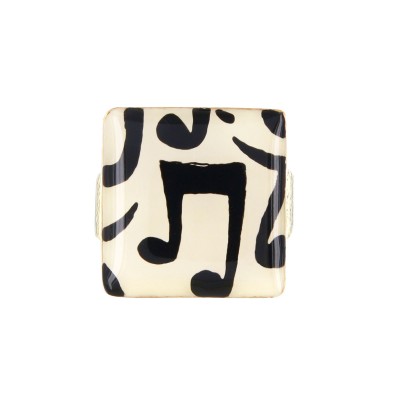 TARATATA bijoux Bague ajustable Music.