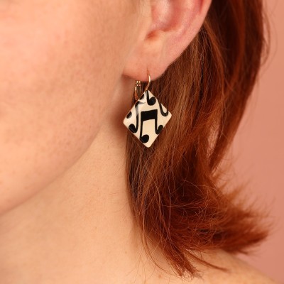 TARATATA bijoux Boucles d’oreilles Dormeuses Music.