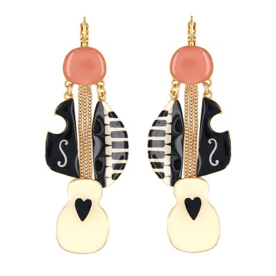 TARATATA bijoux Boucles d’oreilles Dormeuses Music.