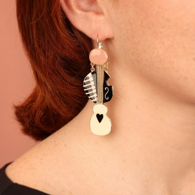TARATATA bijoux Boucles d’oreilles Dormeuses Music.