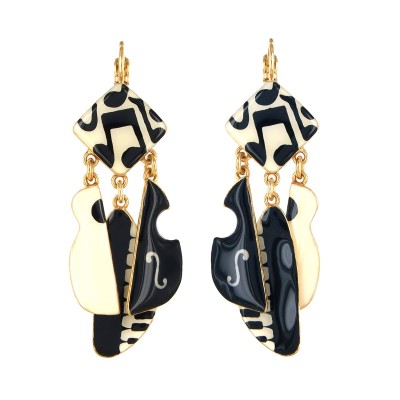 TARATATA bijoux Boucles d’oreilles Dormeuses Music.