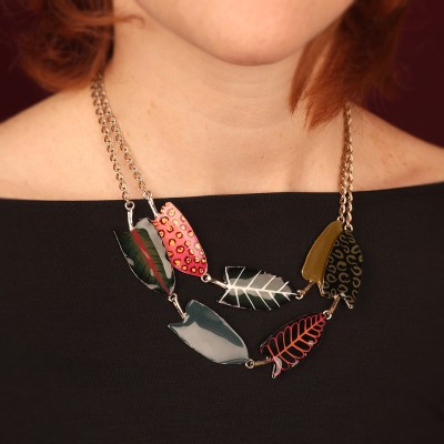 TARATATA bijoux Collier 2 Rangs Pirogue.