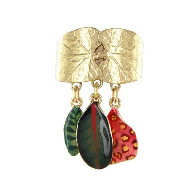 TARATATA bijoux Bague ajustable Pirogue.