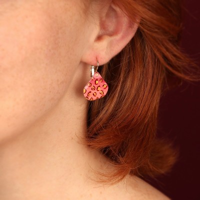 TARATATA bijoux Boucles d’oreilles Dormeuses Pirogue.