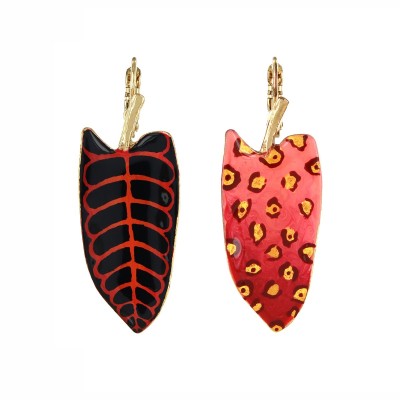 TARATATA bijoux Boucles d’oreilles Dormeuses Pirogue.
