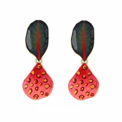 TARATATA bijoux Boucles d'oreilles Poussoir Pirogue.