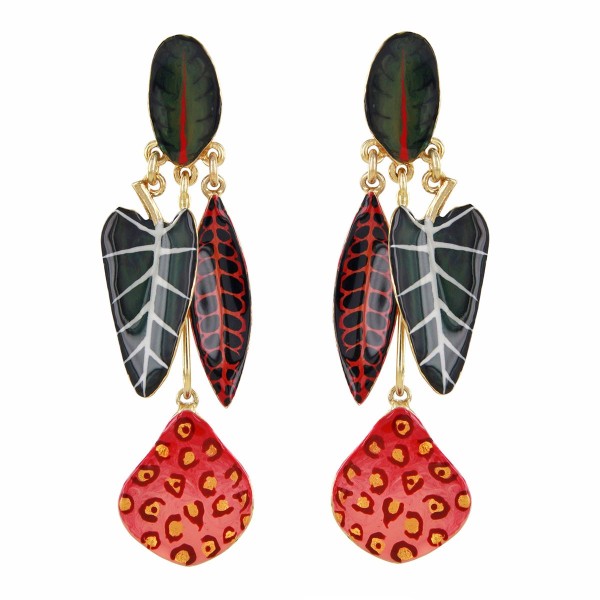 TARATATA bijoux Boucles d'oreilles Poussoir Pirogue.