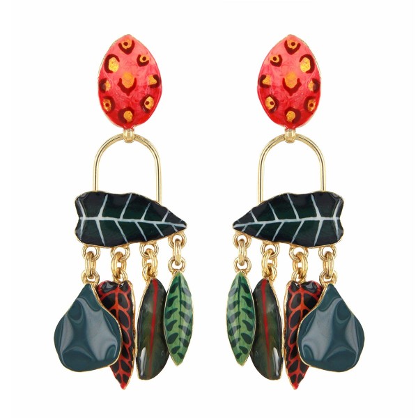 TARATATA bijoux Boucles d'oreilles Poussoir Pirogue.