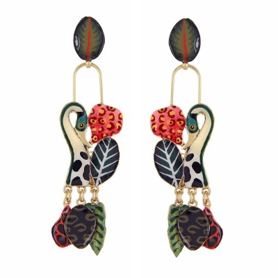 TARATATA bijoux Boucles d'oreilles Poussoir Pirogue.