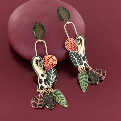 TARATATA bijoux Boucles d'oreilles Poussoir Pirogue.
