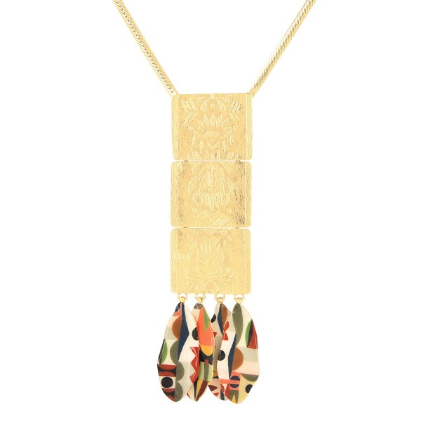 TARATATA bijoux Collier Fantaisie Totem.