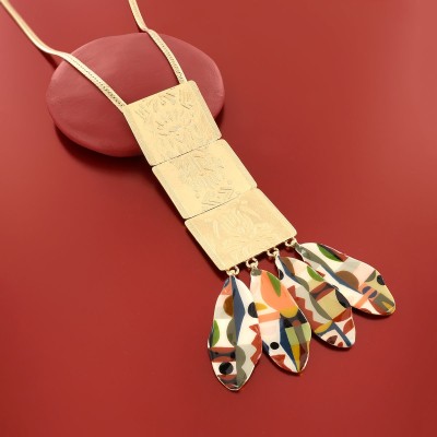 TARATATA bijoux Collier Fantaisie Totem.