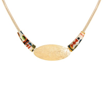 TARATATA bijoux Collier Petit Plastron Totem.