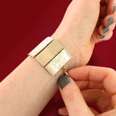 TARATATA bijoux Bracelet Ajustable Totem.
