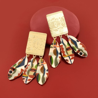 TARATATA bijoux Boucles d’oreilles Clips Totem.