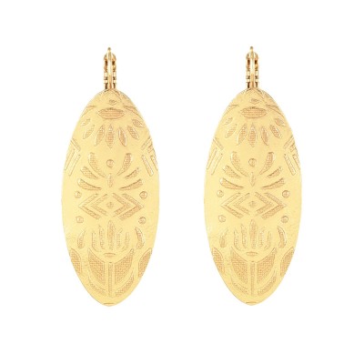 TARATATA bijoux Boucles d’oreilles Dormeuses Totem.