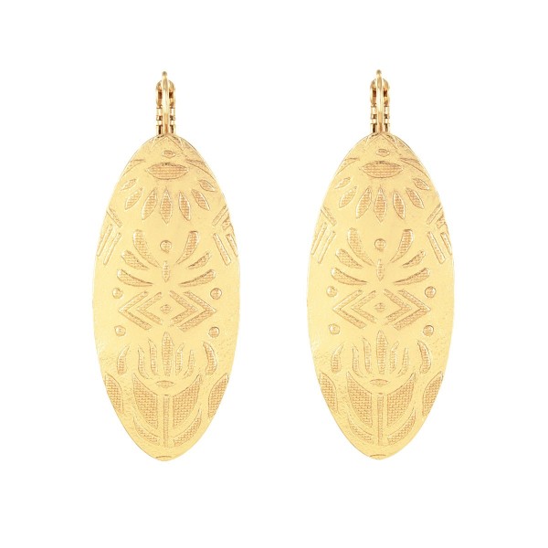 TARATATA bijoux Boucles d’oreilles Dormeuses Totem.