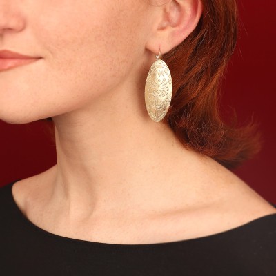 TARATATA bijoux Boucles d’oreilles Dormeuses Totem.