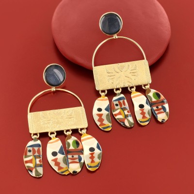 TARATATA bijoux Boucles d'oreilles Poussoirs Totem.