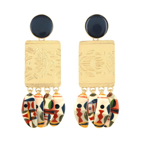 TARATATA bijoux Boucles d'oreilles Poussoirs Totem.