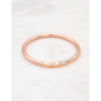 IKITA Paris Bracelet Jonc Bouddhiste Epais Champagne.