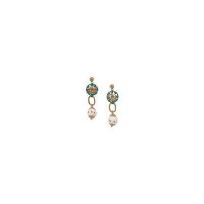 FRANCK HERVAL Boucles d’oreilles Poussoir Avril.