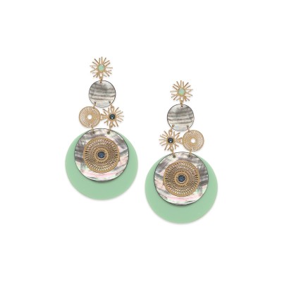FRANCK HERVAL Boucles d’oreilles Poussoir Gisèle.